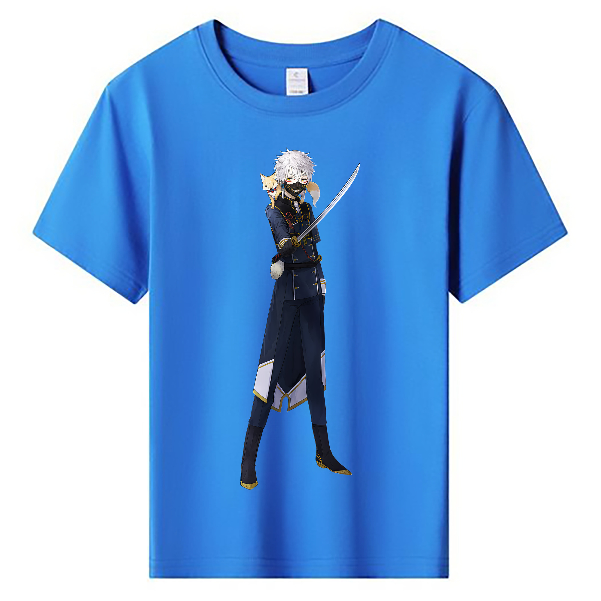 （画像用） 刀剣乱舞 Touken Ranbu 綿100％キッズTシャツ（フロントプリント）
